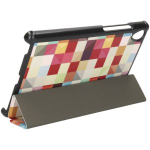 iMoshion Design Trifold Bookcase Lenovo Tab M8 / M8 FHD - Kleurtjes