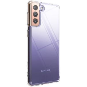 Ringke Fusion Backcover Samsung Galaxy S21 Plus - Transparant