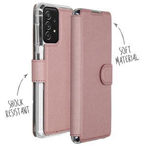 Accezz Xtreme Wallet Bookcase Samsung Galaxy A52(s) (5G/4G) - Rosé Goud