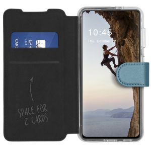 Accezz Xtreme Wallet Bookcase Galaxy S21 Ultra - Lichtblauw