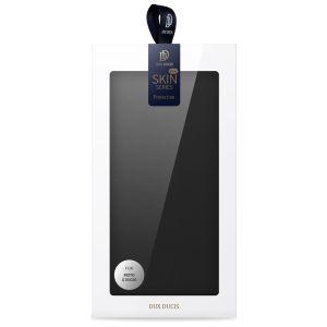 Dux Ducis Slim Softcase Bookcase Motorola Moto G30 / G20 / G10 (Power)-Zwart