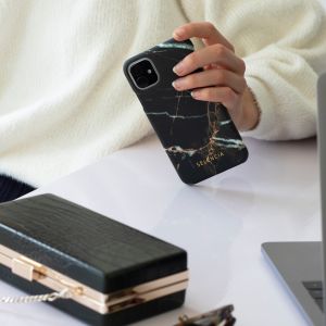 Selencia Maya Fashion Backcover Samsung Galaxy A51 - Marble Black