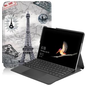 iMoshion Design Trifold Bookcase Microsoft Surface Go 4 / Go 3 / Go 2 - Parijs