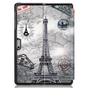 iMoshion Design Trifold Bookcase Microsoft Surface Go 4 / Go 3 / Go 2 - Parijs