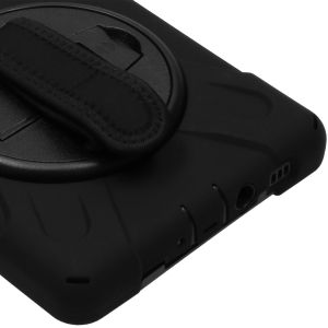 Extreme Backcover met strap Galaxy Tab Active 3 - Zwart
