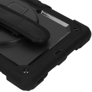 Extreme Backcover met strap Lenovo Tab M10 FHD Plus - Zwart