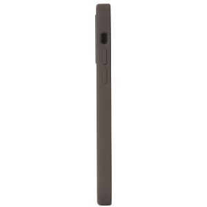 Decoded Silicone Backcover MagSafe iPhone 12 (Pro) - Charcoal