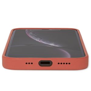Decoded Silicone Backcover MagSafe iPhone 12 (Pro) - Rust