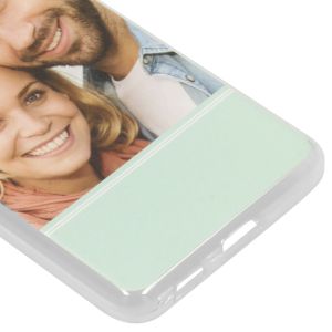 Ontwerp je eigen Samsung Galaxy S21 FE gel hoesje - Transparant