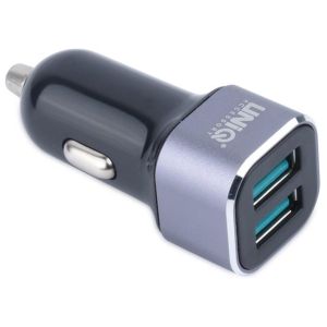 Dual USB Car Charger + Micro-USB kabel - 2,4A