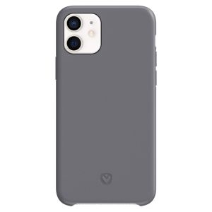 Valenta Luxe Leather Backcover iPhone 11 - Grijs