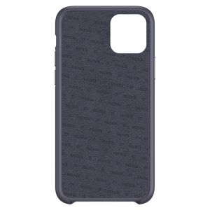 Valenta Luxe Leather Backcover iPhone 11 - Paars