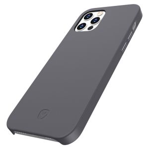 Valenta Luxe Leather Backcover iPhone 12 (Pro) - Grijs