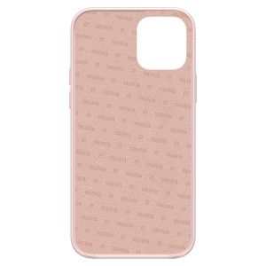 Valenta Luxe Leather Backcover iPhone 12 (Pro) - Roze