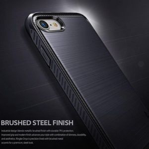 Ringke Onyx Backcover voor iPhone SE (2022 / 2020) / 8 / 7 - Zwart