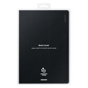 Samsung Originele Book Cover Samsung Galaxy Tab S8 Plus / S7 Plus / S7 FE 5G - Zwart