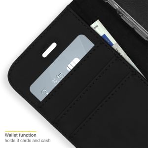 Accezz Wallet Softcase Bookcase Motorola Moto G20 - Zwart