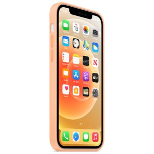 Apple Silicone Backcover MagSafe iPhone 12 Mini - Cantaloupe
