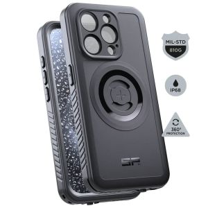 SP Connect Xtreme Series - Telefoonhoes iPhone 15 Pro - Zwart
