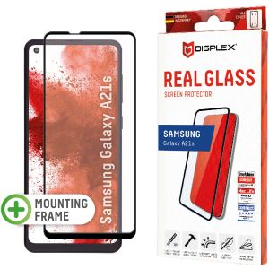Displex Screenprotector Real Glass Full Cover Samsung Galaxy A21s