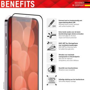 Displex Screenprotector Real Glass Full Cover iPhone 12 Pro Max