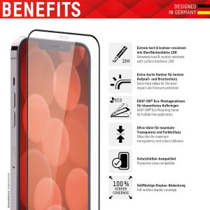 Displex Screenprotector Real Glass Full Cover iPhone 14 Plus / 13 Pro Max
