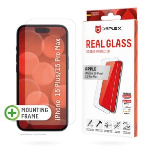 Displex Screenprotector Real Glass iPhone 15 Plus / 15 Pro Max