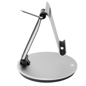 Hama Tablethouder - 7 tot 12.9 inch - Verstelbaar - Universeel - Aluminium - Zilver