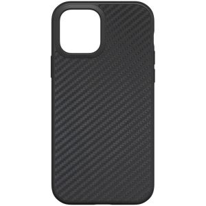 RhinoShield SolidSuit Backcover iPhone 12 (Pro) - Carbon Fiber Black