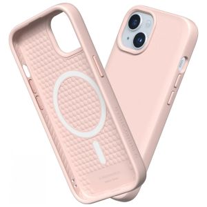 RhinoShield SolidSuit Backcover MagSafe iPhone 15 - Classic Blush Pink