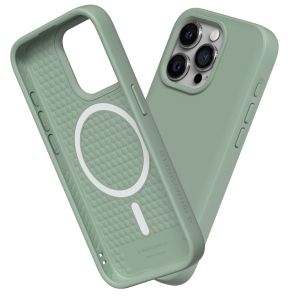RhinoShield SolidSuit Backcover MagSafe iPhone 15 Pro - Classic Sage Green
