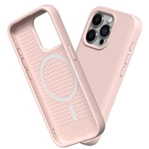 RhinoShield SolidSuit Backcover MagSafe iPhone 15 Pro Max - Classic Blush Pink