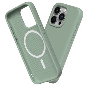 RhinoShield SolidSuit Backcover MagSafe iPhone 15 Pro Max - Classic Sage Green