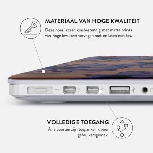 Burga Hardshell Cover MacBook Pro 14 inch (2021) / Pro 14 inch (2023) M3 chip - A2442 / A2779 / A2918 - Velvet Night