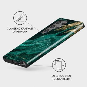 Burga Tough Backcover Samsung Galaxy S24 Ultra - Emerald Pool