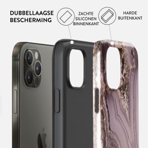 Burga Tough Backcover iPhone 12 (Pro) - Golden Taupe