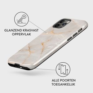 Burga Tough Backcover iPhone 12 (Pro) - Vanilla Sand