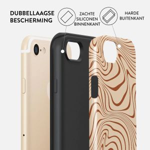 Burga Tough Backcover iPhone SE (2022 / 2020) / 8 / 7 - Déjà Vu