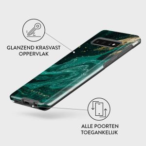 Burga Tough Backcover Samsung Galaxy S10 - Emerald Pool