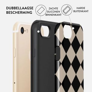 Burga Tough Backcover iPhone SE (2022 / 2020) / 8 / 7 - Proper Uniform