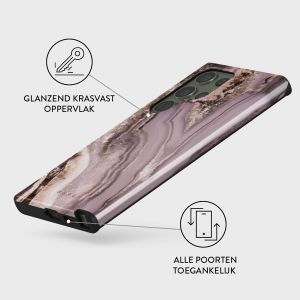 Burga Tough Backcover Samsung Galaxy S23 Ultra - Golden Taupe