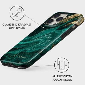 Burga Tough Backcover iPhone 15 Pro - Emerald Pool