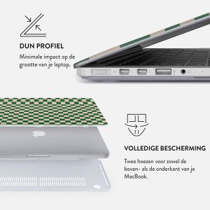 Burga Hardshell Cover MacBook Pro 13 inch (2020 / 2022) - A2289 / A2251 - Ivy League