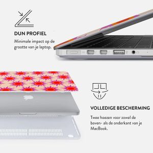 Burga Hardshell Cover MacBook Air 13 inch (2022) / Air 13 inch (2024) M3 chip - A2681 / A3113 - Sunset Glow