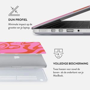 Burga Hardshell Cover MacBook Air 13 inch (2022) / Air 13 inch (2024) M3 chip - A2681 / A3113 - Ride the Wave