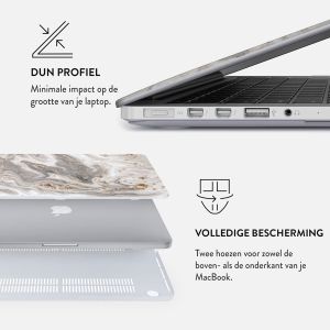 Burga Hardshell Cover MacBook Pro 14 inch (2021) / Pro 14 inch (2023) M3 chip - A2442 / A2779 / A2918 - Snowstorm