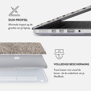 Burga Hardshell Cover MacBook Pro 16 inch (2021) / Pro 16 inch (2023) M3 chip - A2485 / A2780 / A2991 - Almond Latte