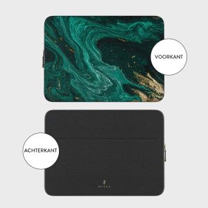 Burga Laptop hoes 13-14 inch - Laptopsleeve - Emerald Pool