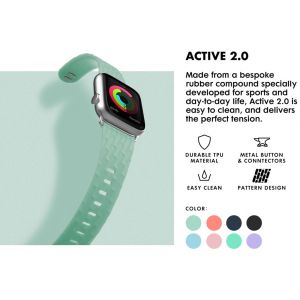 Laut Active 2.0 Apple Watch Series 1-8 / SE / Ultra - 42/44/45/49 mm - Mint