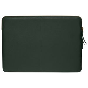 dbramante1928 Paris+ Sleeve - Laptop hoes 13 inch - Echt leer - MacBook Pro / Air 13 inch - Evergreen
